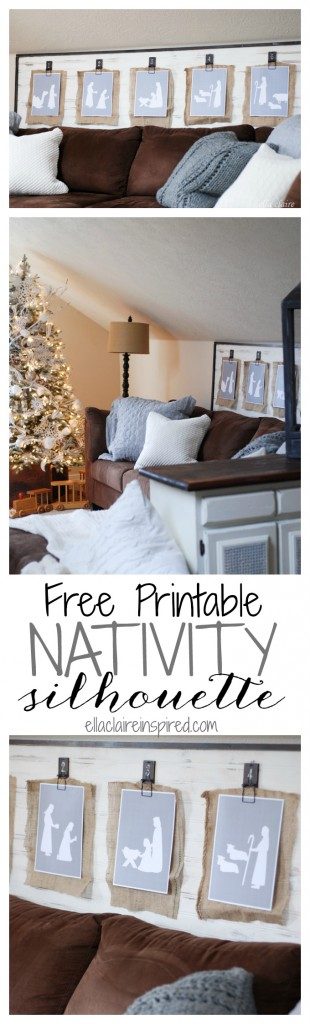 This Christmas Printable is just out of this world. It will bring the perfect and elegant touch to your home.