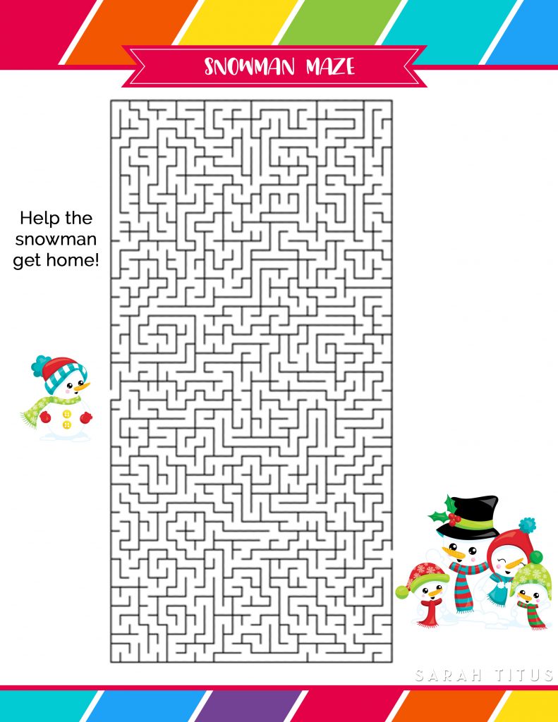 Get into the Christmas Spirit by playing these free printable holiday games that you will love with your kids. A fun way to bring the family together!