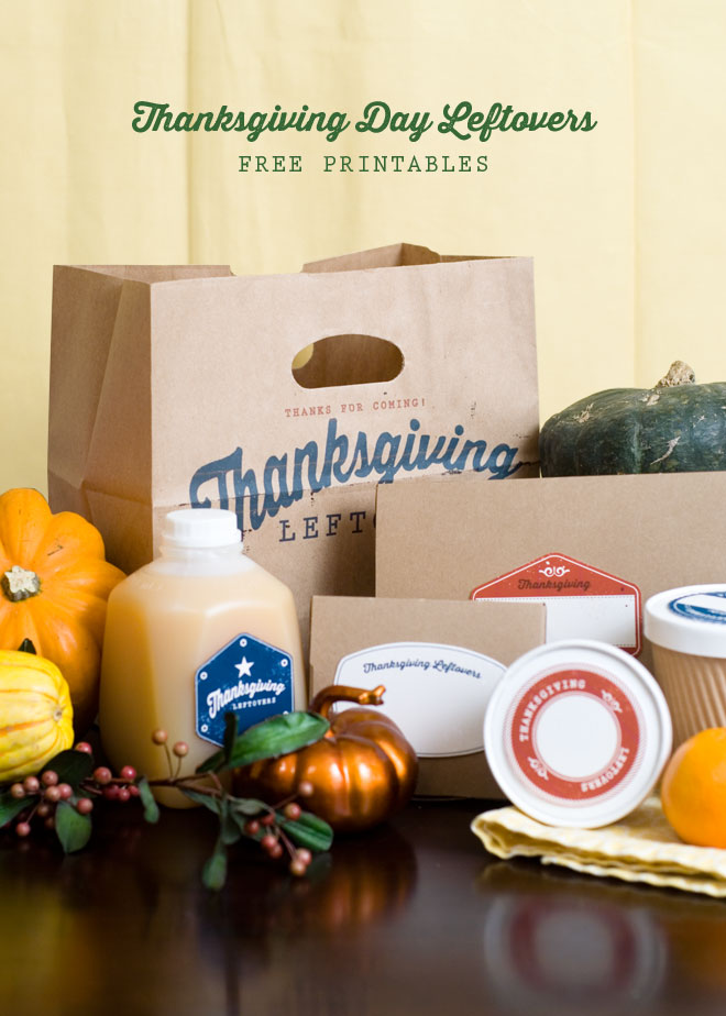 This is such a cute and creative idea! Print this cute Leftover Printables. Believe me, your guests are going to love it :)
