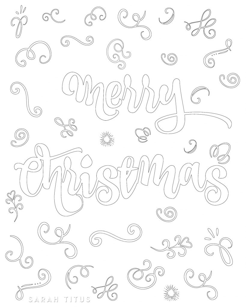 Do you like to color? Want some fun and interesting free printable Christmas coloring sheets? Here's 5 designs you're sure to love!