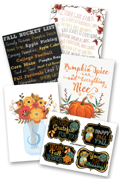 10 Best Fall Free Printables For You to Freak Out On