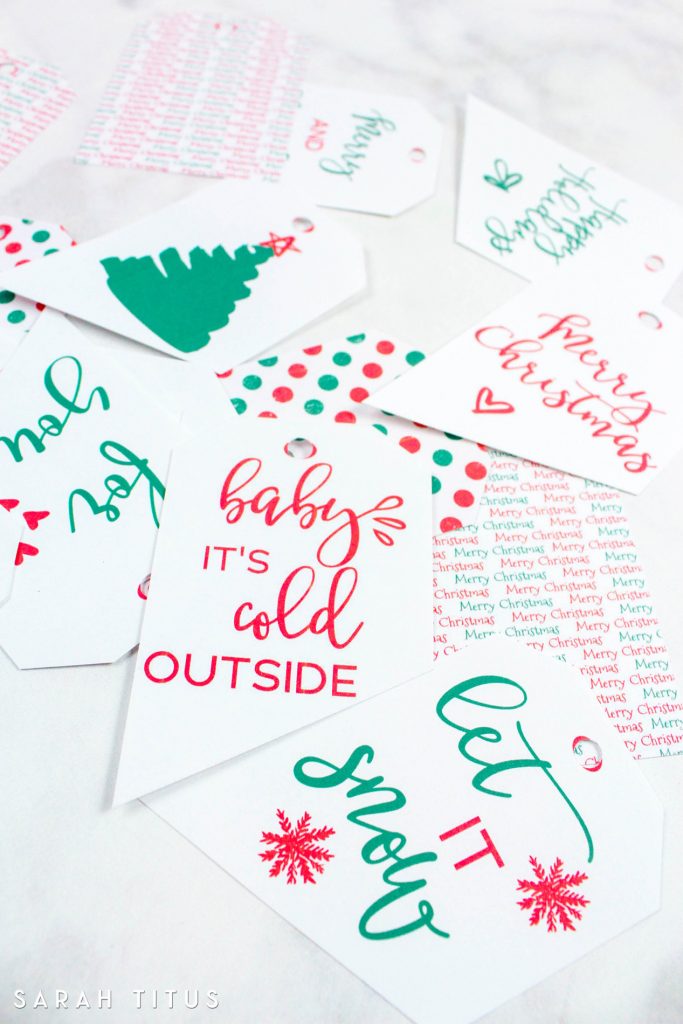You'll love these free printable Christmas gift tags! Not only will they save you money, but they will make your gift receiver feel special too!