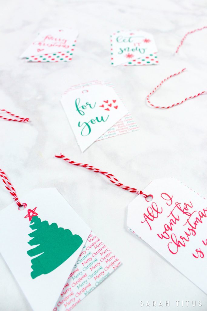 You'll love these free printable Christmas gift tags! Not only will they save you money, but they will make your gift receiver feel special too!