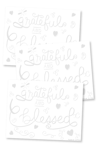 Grateful and Blessed Hand Lettering-01