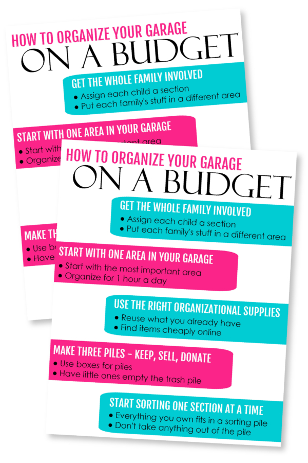 Organize Your Garage on a Budget Printable-01