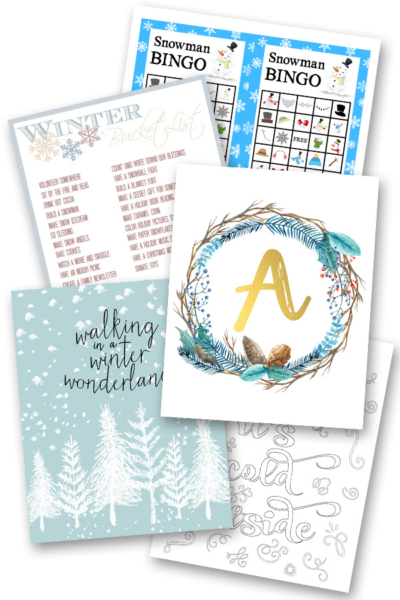 Top 10 Free Winter Printables