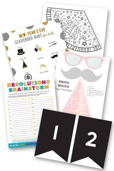 Top 10 Out of This World New Year's Free Printables