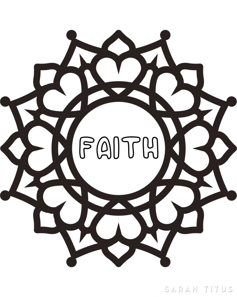These Free Printable Faith Hope Love Coloring Sheets are especially fun to color because you get to mix and match colors to make patterns!!! Color any way you want. There's no right or wrong. Just relax and have some fun!