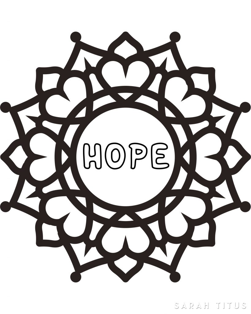 These Free Printable Faith Hope Love Coloring Sheets are especially fun to color because you get to mix and match colors to make patterns!!! Color any way you want. There's no right or wrong. Just relax and have some fun!