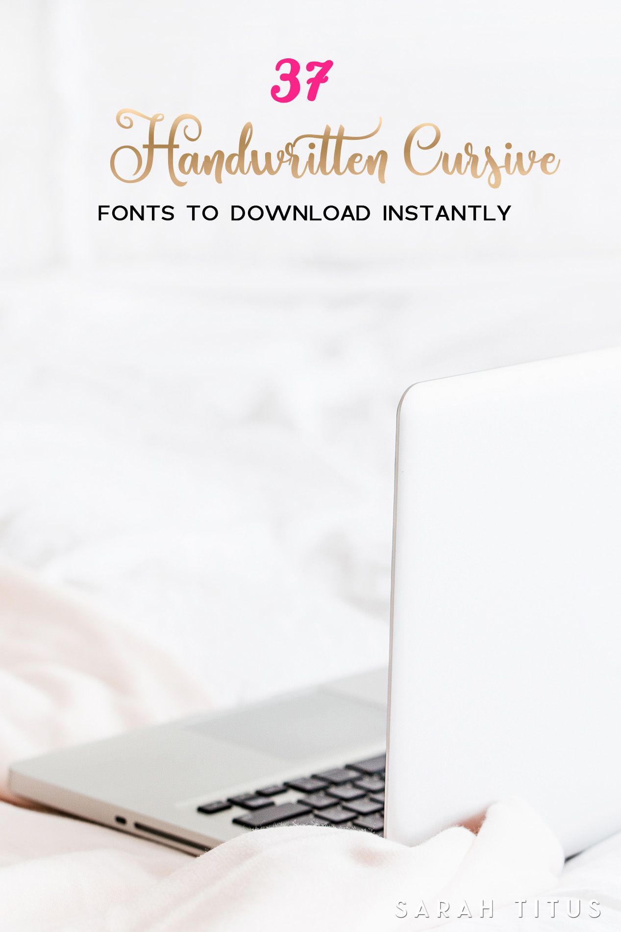 37 handwritten cursive fonts to download instantly sarah titus handwritten cursive fonts