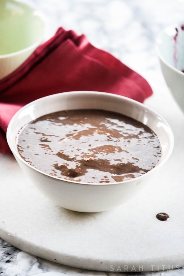 Brownie Batter Smoothie Bowl Sarah Titus