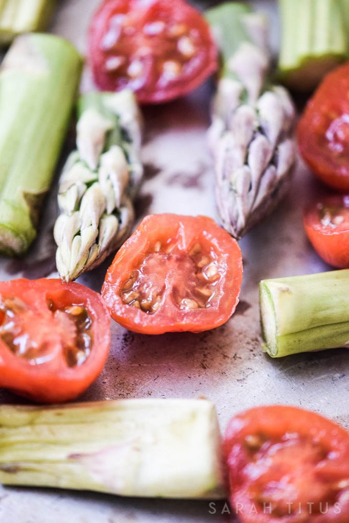 This Roasted Veggies Pasta is a quick and healthy recipe that is perfect for busy weekday evenings. It is also a great way to add more vegetarian meals to your diet!