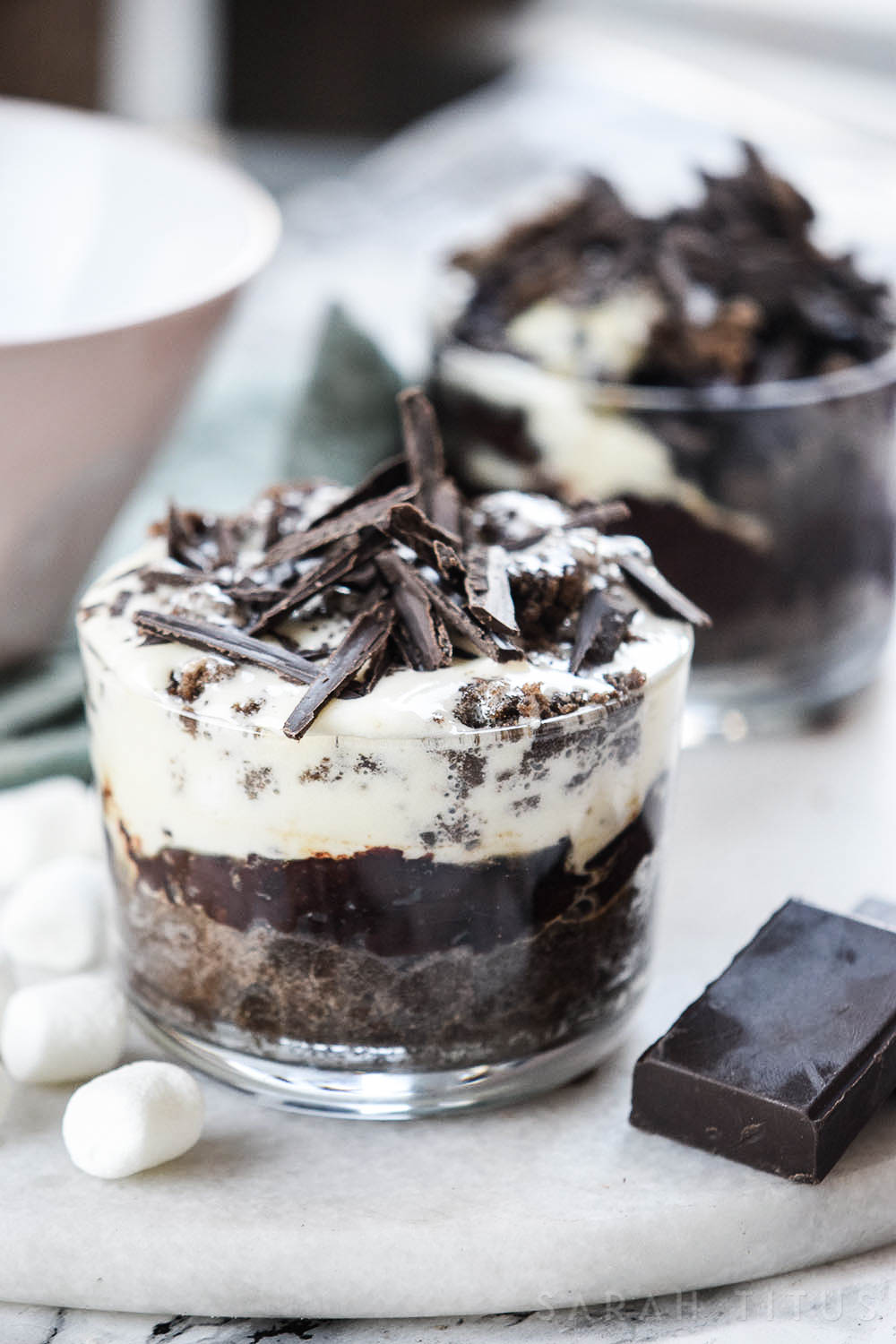 Looking for a really decadent, delicious, lick-the-bowl-clean dessert? This Brownie Marshmallow Trifle is all of the above! You will absolutely love it!