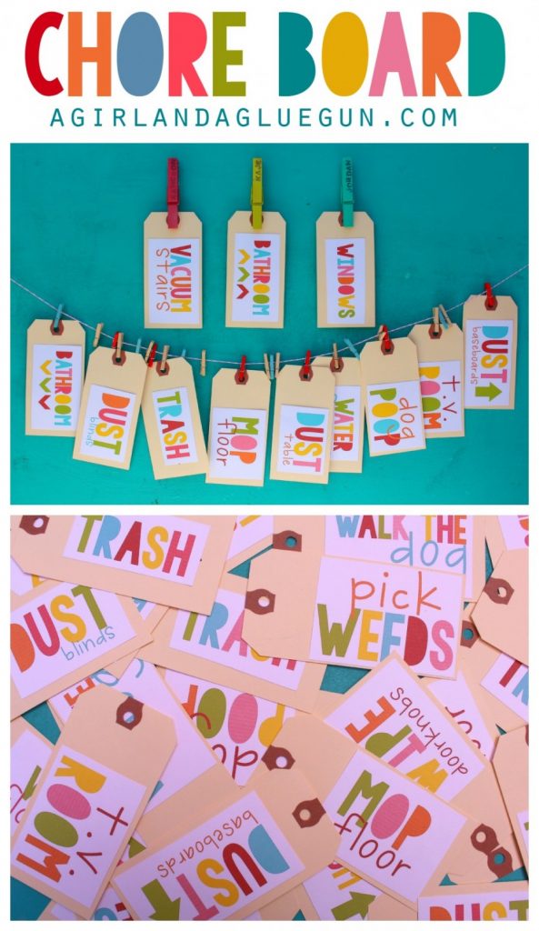 These are one of the cutest chore printables I have ever seen! Summer is a great time to have your kids help you around the house.
