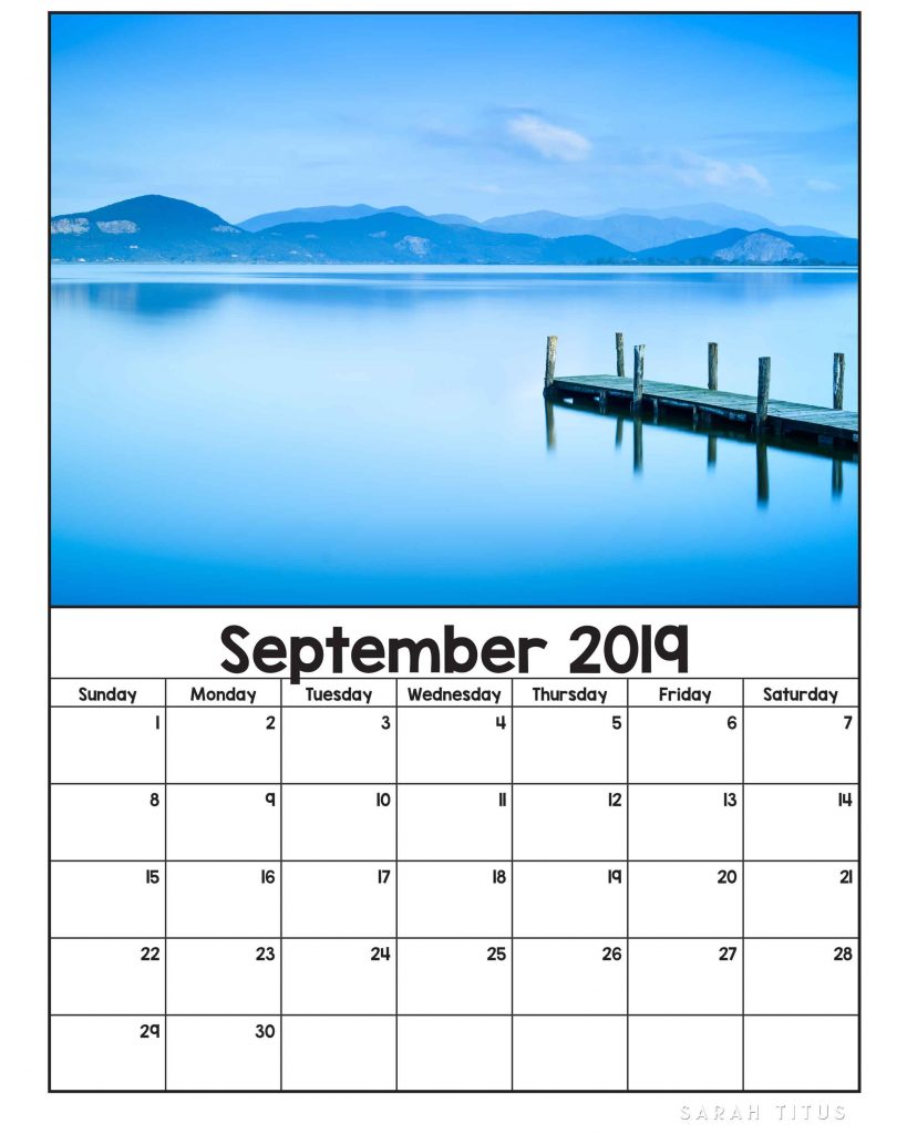 If you love nature in all its splendor, these Free Printable 2019 Nature Calendars will be the perfect accompaniment to track your plans, goals, and ideas this year. Use them for #menuplanning, #homeschooling, #blogging, or just to #organize your life. #freeprintablecalendars #2019freeprintablecalendars #naturecalendars