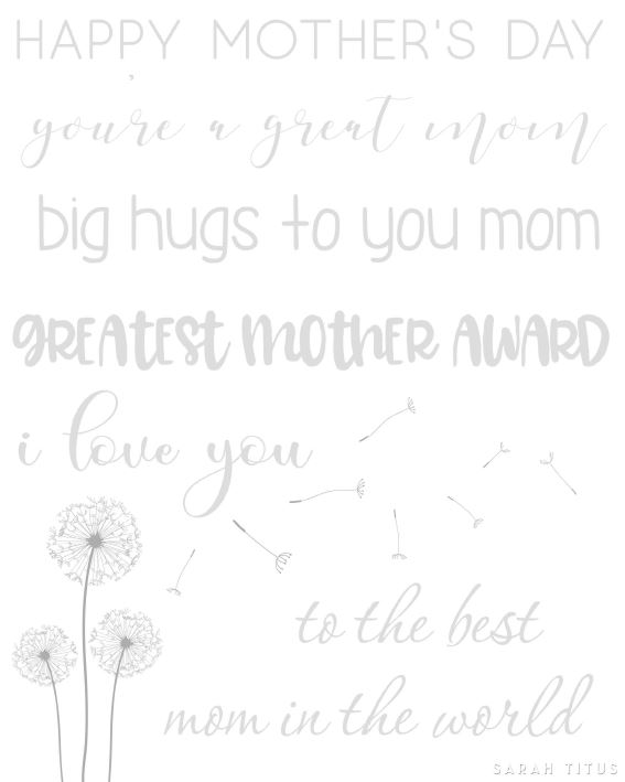 Mother's Day is around the corner, and with my obsession for Hand Lettering I couldn't miss a chance to keep practicing my skills! Come and join me on this adventure by tracing on this Happy Mother's Day Free Hand Lettering Practice Sheet.