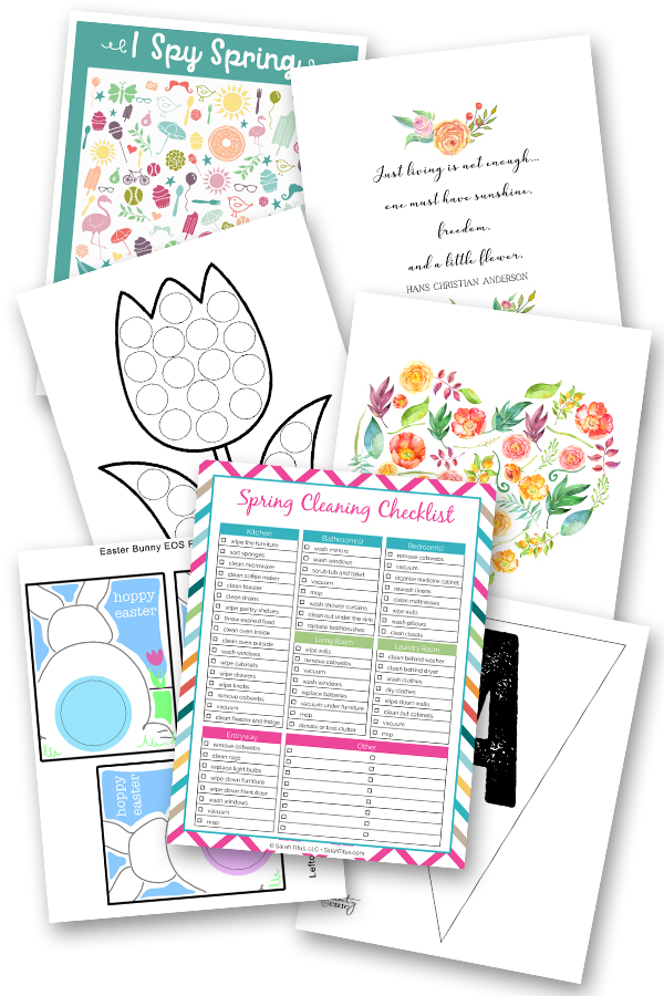 Top 10 Spring Free Printables