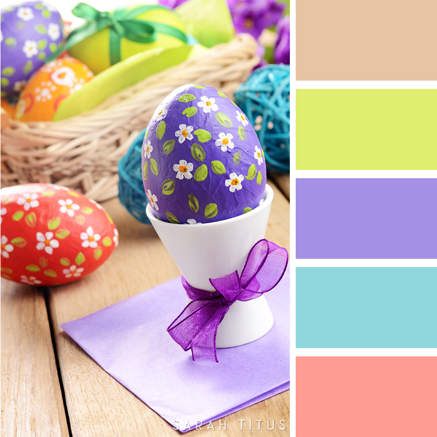 Easter Pastel Color Palette