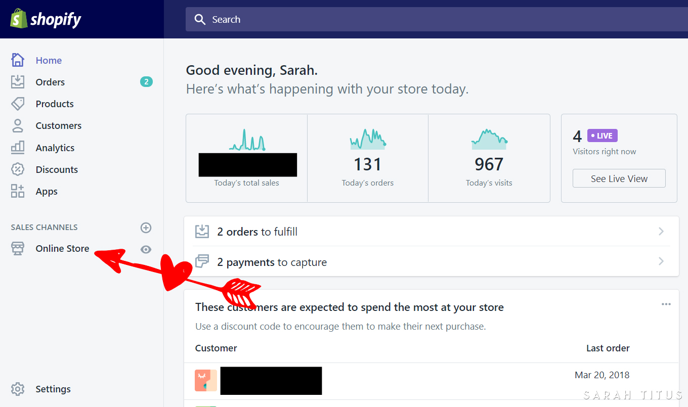 Does the "Powered by Shopify" byline bug you? It bugged me too. Here's a step by step guide of how to remove it. Trust me, it's super duper simple!