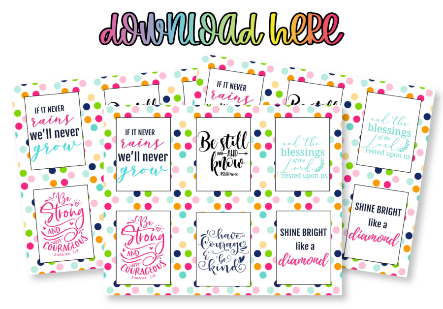 Random Acts of Kindness Free Printable Cards