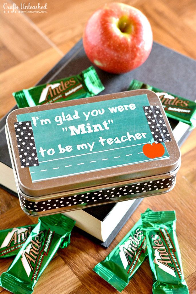 A great idea to make you child's teacher to feel appreciated!