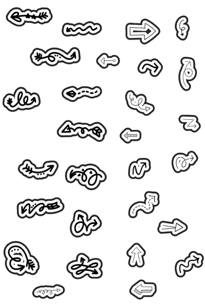 Arrow Stickers-01