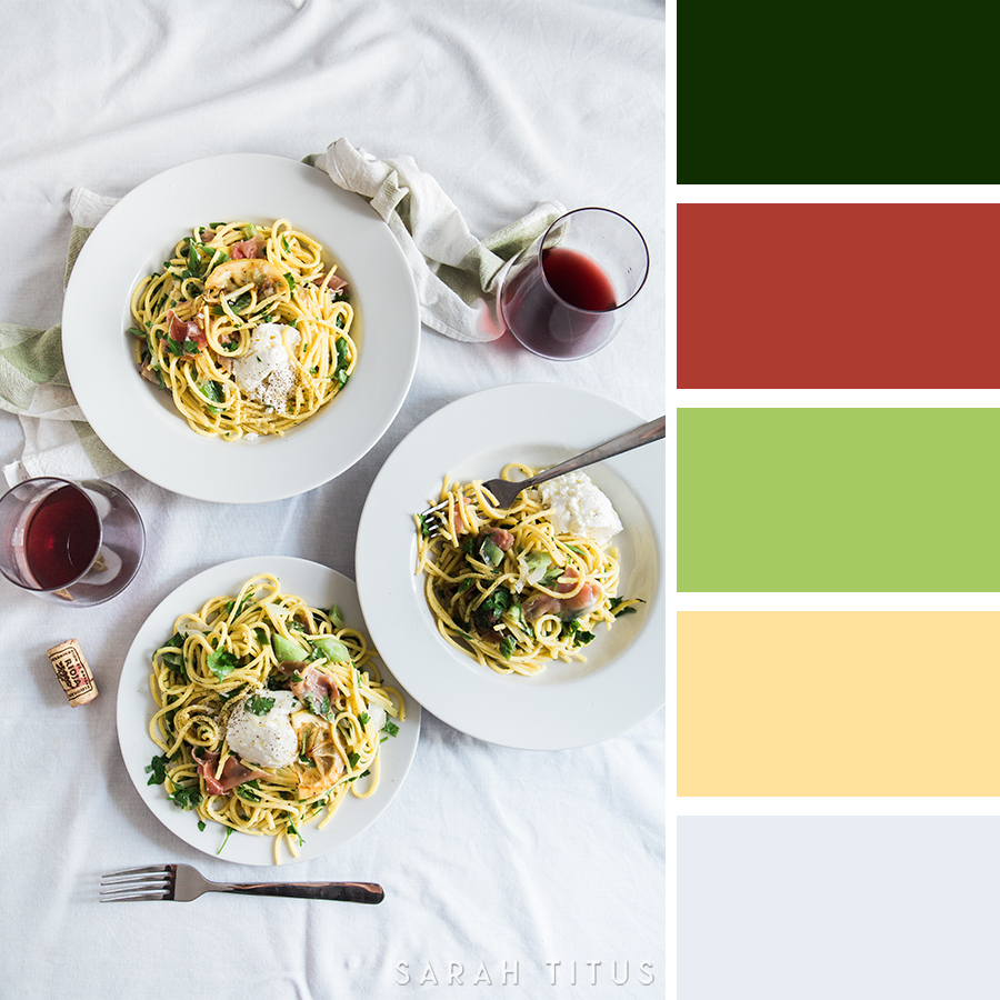 If you're a printables designer, everything inspires you, but one thing most designers DON'T think of is to take inspiration from food! Catch these 25 top pretty color schemes for creating printables...all inspired by recipes! #prettycolorschemes #creatingprintables #printablesdesign