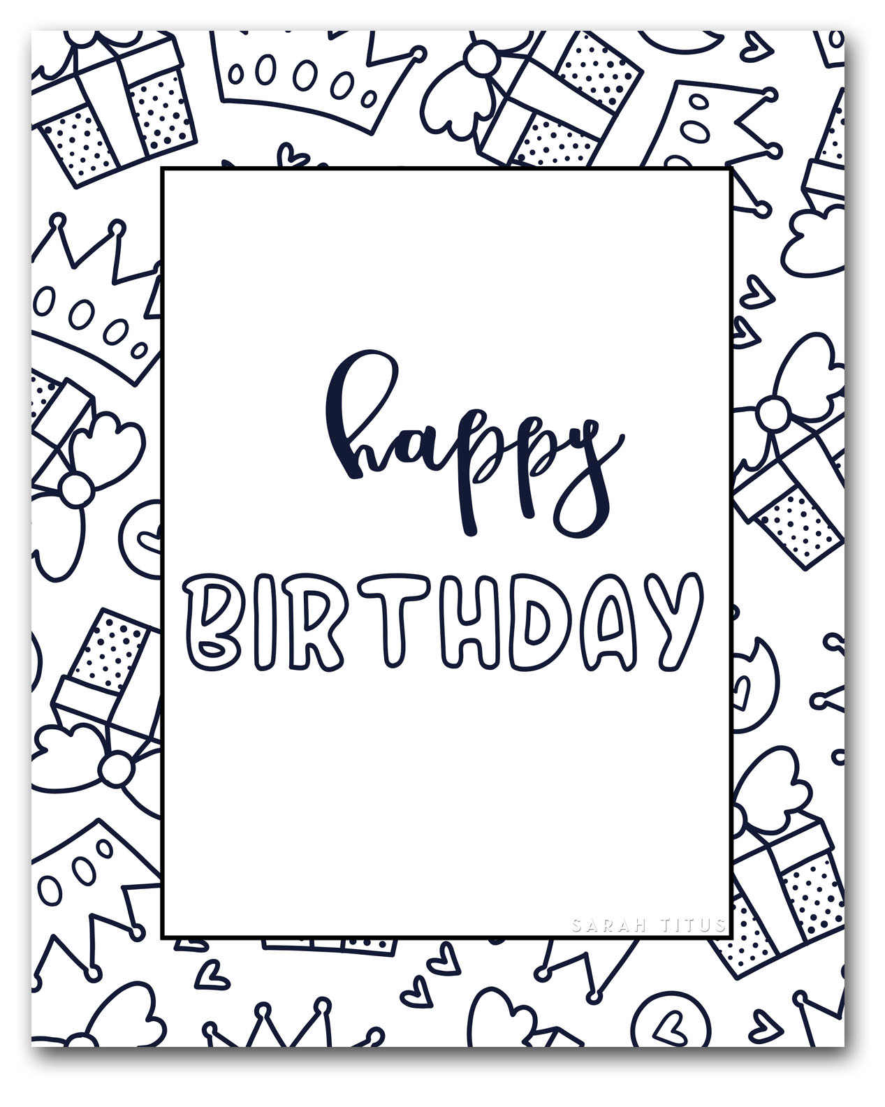 Free-Printable-Happy-Birthday-Coloring-Sheets---Sarah-Titus