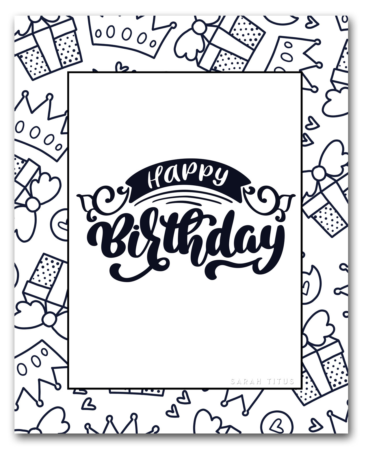 I LOVE coloring, don't you?  Here is a set of 5 different free printable happy birthday coloring sheets to color and give as gifts for the next birthday celebration or for your kids to color on their special day.  #happybirthday #freebirthday #freeprintable #coloringsheets #freecoloringsheets 