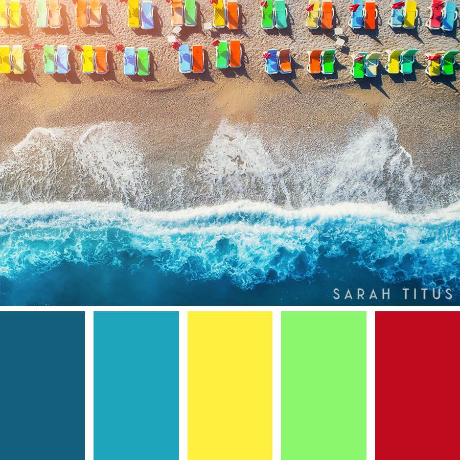 Don't lose your mind trying to figure out what colors go well together. These 25 Ocean Inspired Color Palettes will give all the inspiration you need to get the most beautiful results on all of your projects.