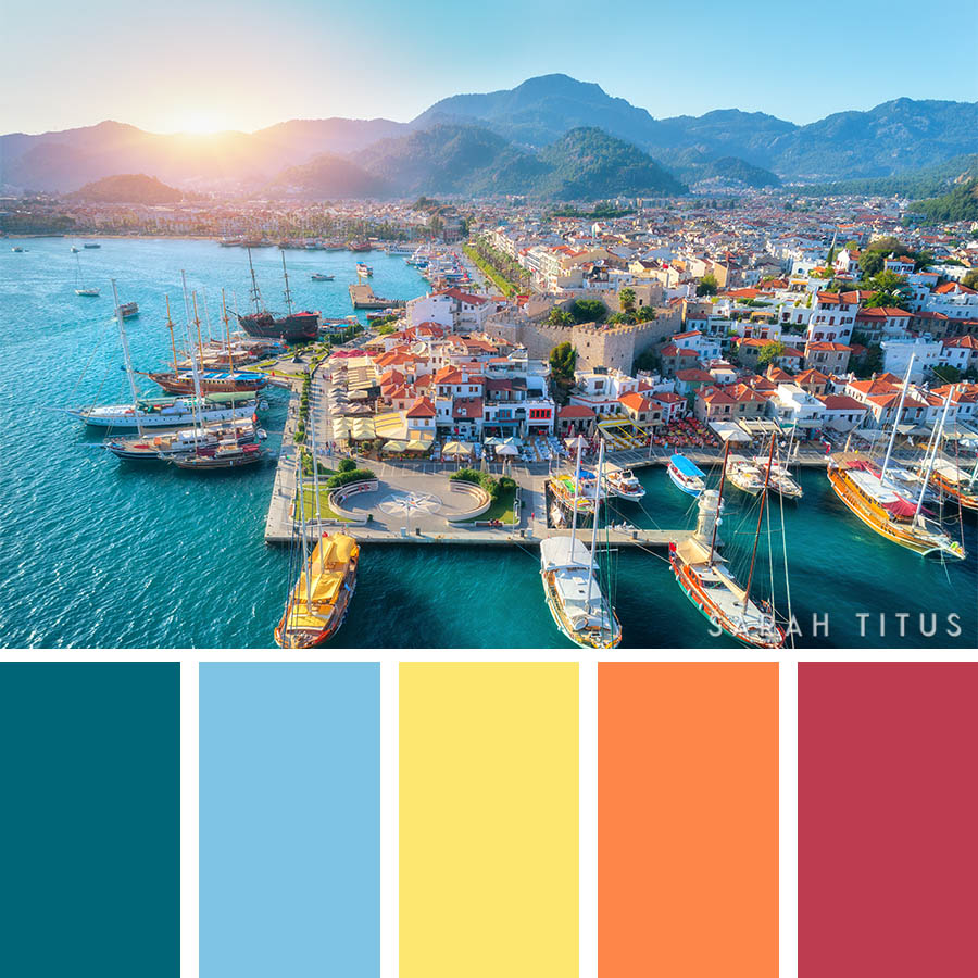 Don't lose your mind trying to figure out what colors go well together. These 25 Ocean Inspired Color Palettes will give all the inspiration you need to get the most beautiful results on all of your projects.