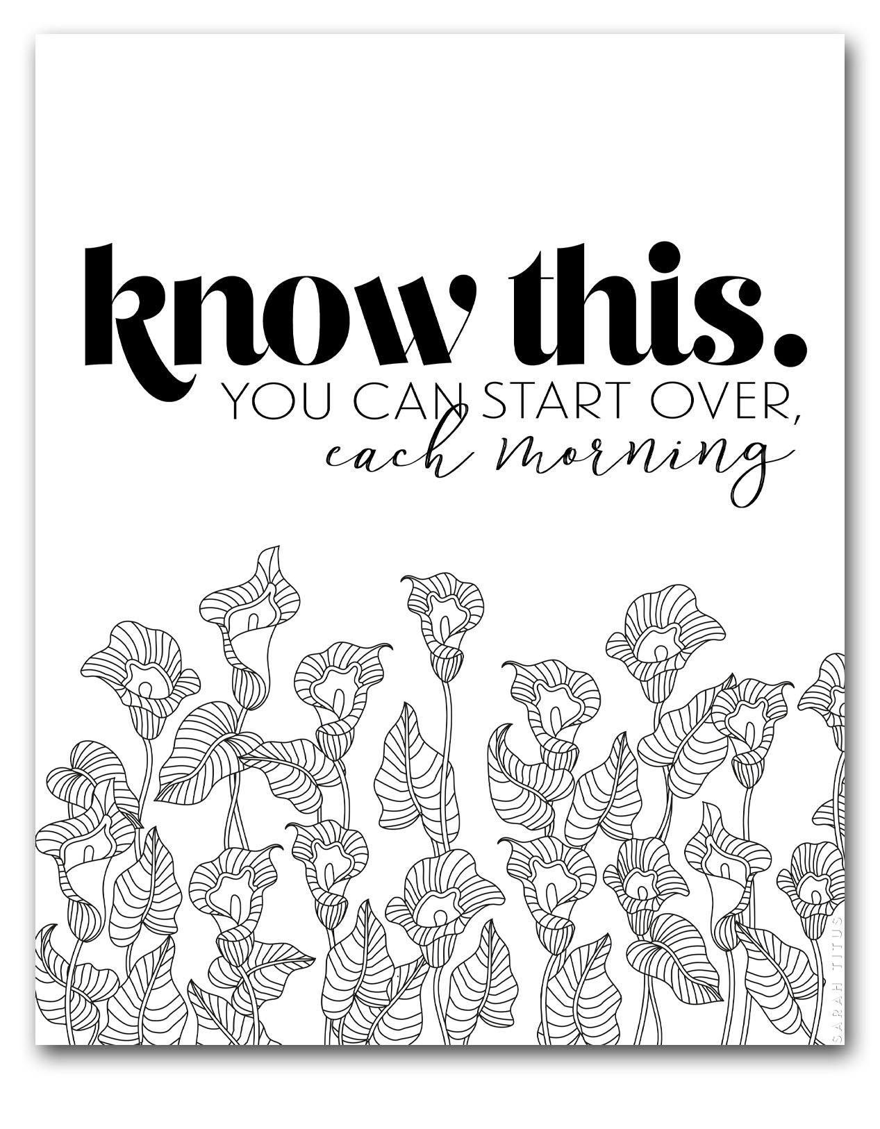 Get both relaxation and motivation with these Awesome Free Printable Coloring Pages for Adults to Color! #coloringpagesforadults #printable #onlinecoloring