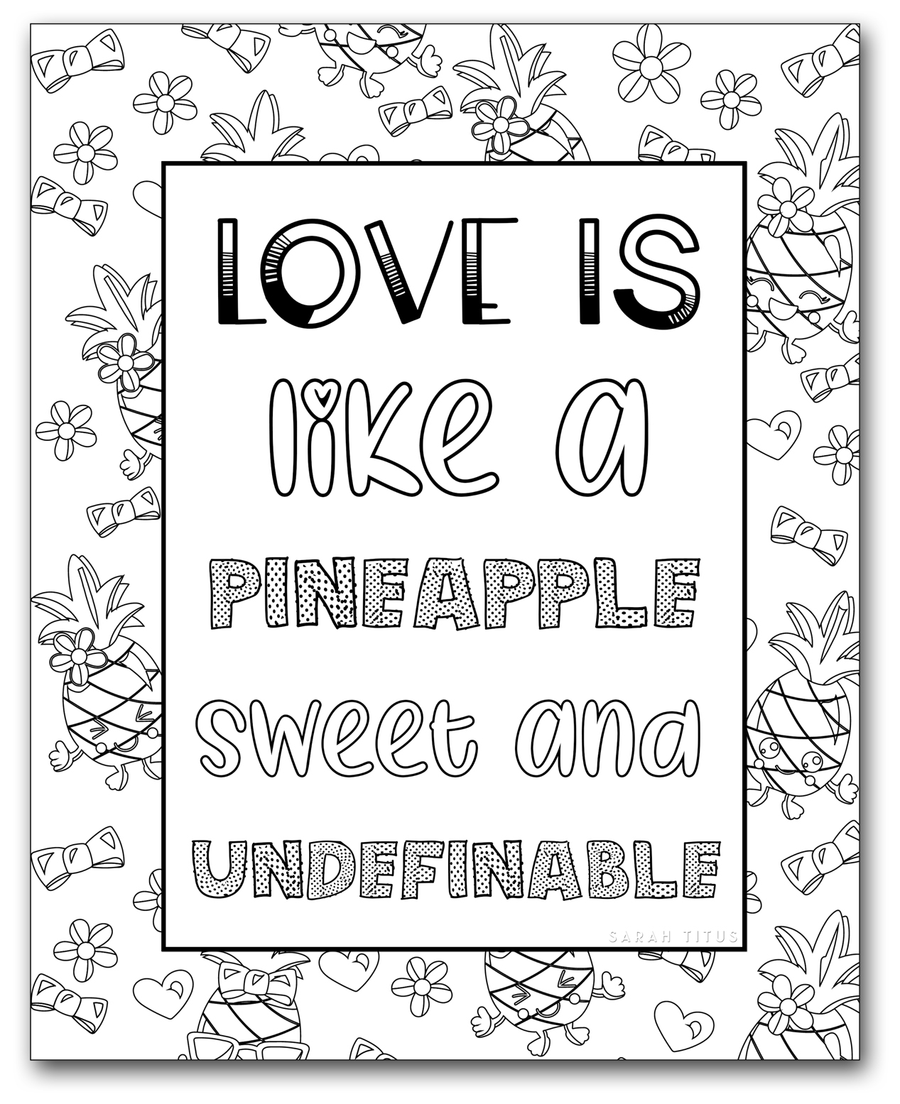 Cute Printable Coloring Pages For Girls