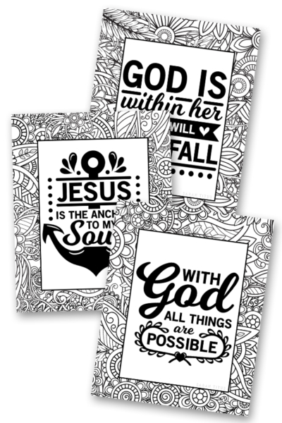 Christian Free Coloring Printables That Will Give You Confidence