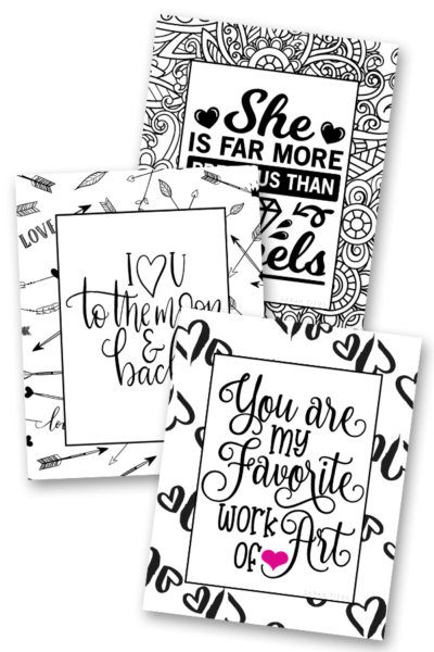 Free Heart Coloring Pages to Color