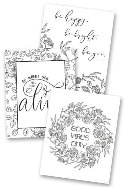Free Online Coloring Sheets to Encourage You