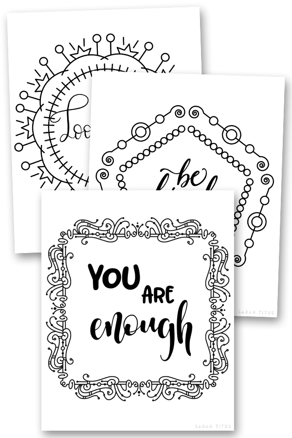 Free Printable Modern and Cool Coloring Pages