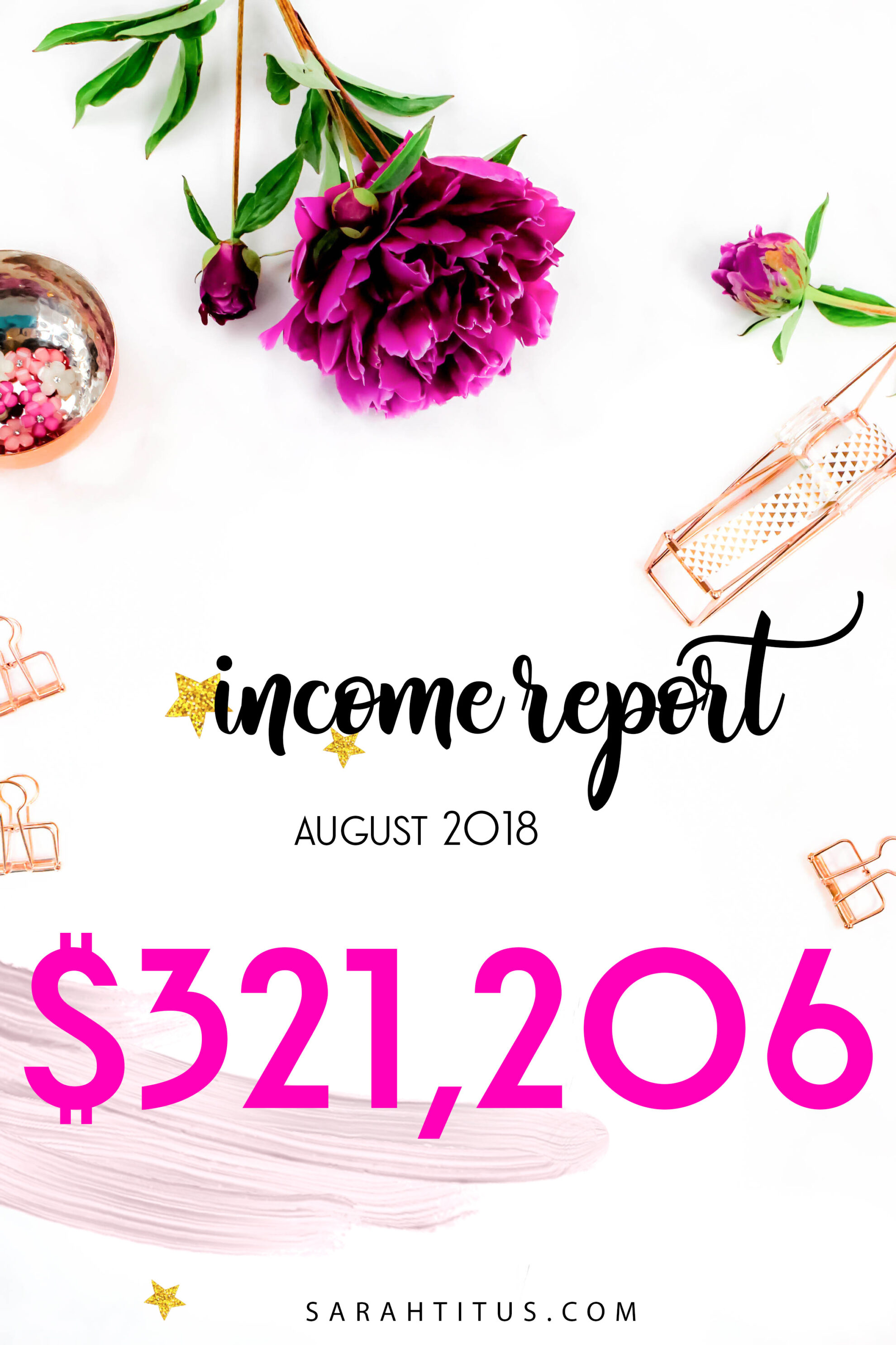Before I started blogging, I was making $18k/YEAR. Now, I make $2.4 million dollars a year in my online store! Check out my latest income report!!! #blogging #shopify #ecommerce #incomereports #shopifyincomereports