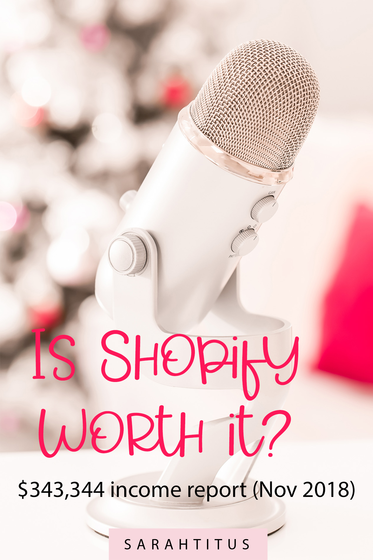 Is Shopify worth it? Considering I make $2.7 million/year in my Shopify store selling digital products on autopilot, I'd say HECK YAH! Check out my most recent income report. #shopifyincomereport #incomereport #isshopifyworthit #milliondollarshop