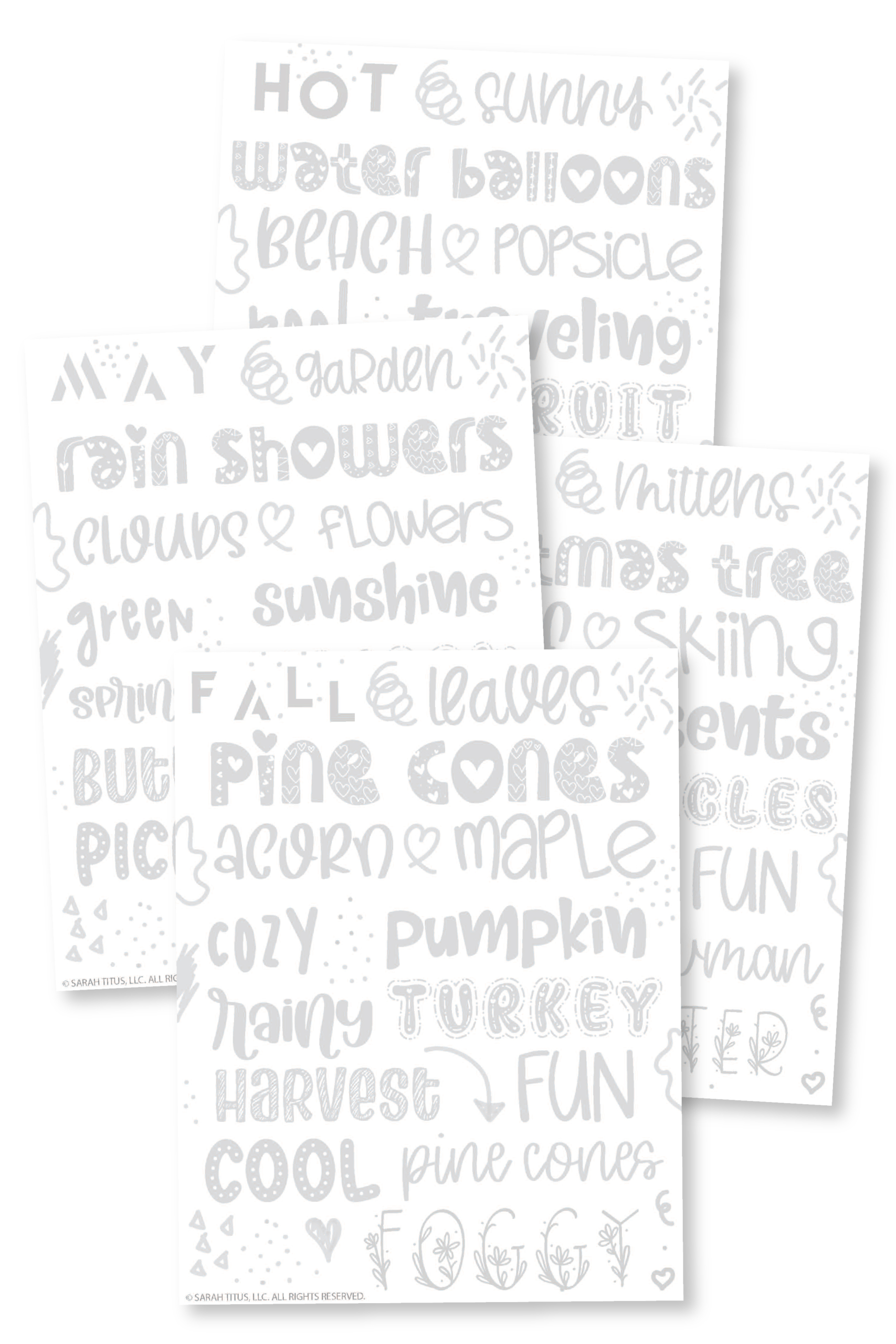 Seasons Hand Lettering Worksheet-01-01