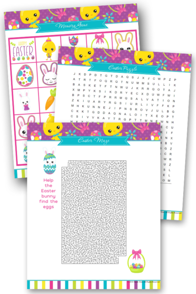Free Printable Easter Games Your Family Will Love