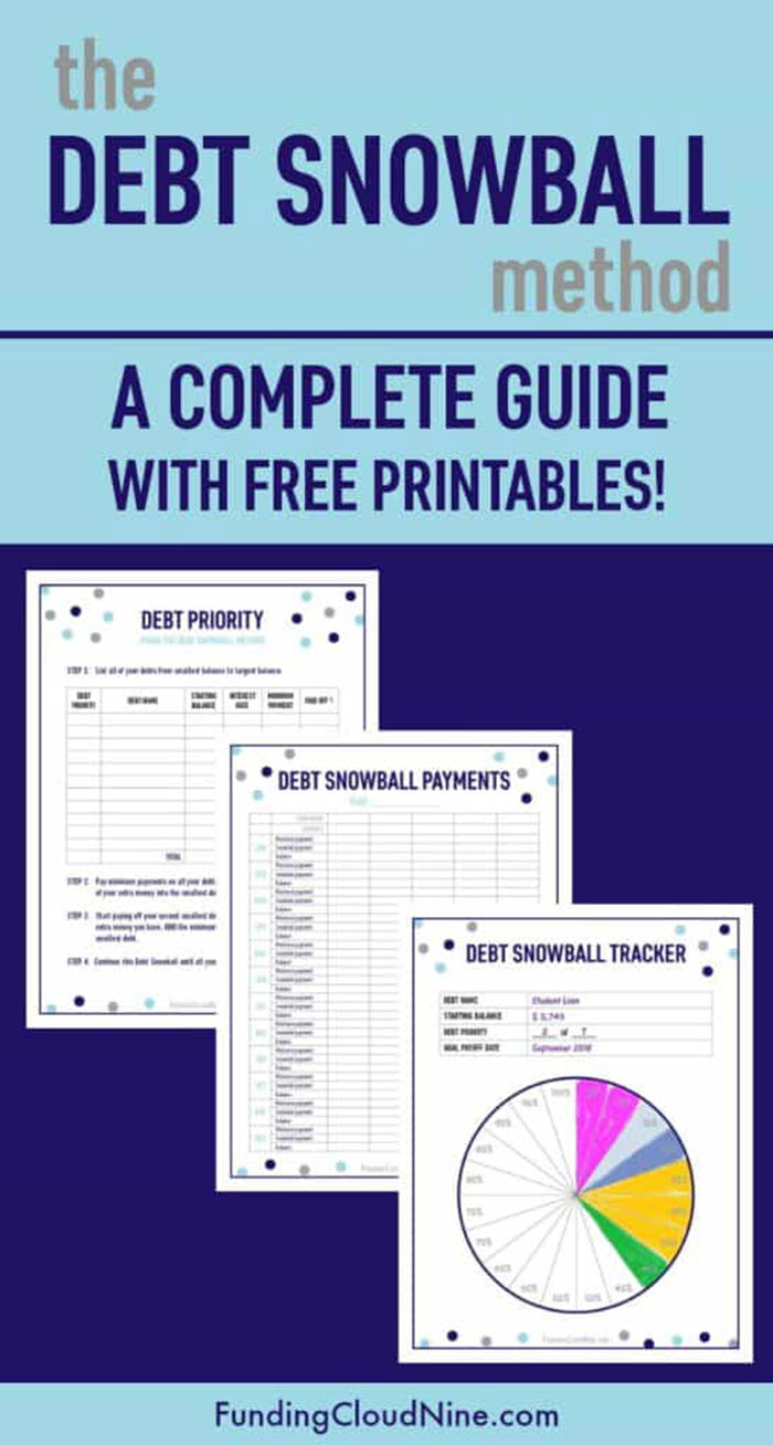 Debt Payoff Printable - This is a great comprehensive guide for the debt snowball method. It will help you understand exactly how to use it and the included printables have nice, functional layouts.