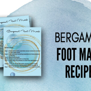 Making a Bergamot Foot Mask with essential oils, yogurt and honey can get your feet summertime ready for sandals in no time! Mix it up tonight and see great results!