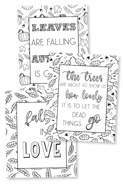 Fall Coloring Sheets-01