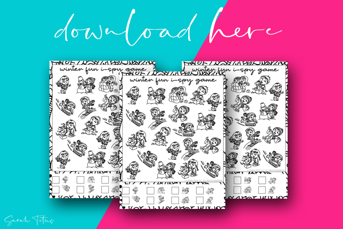 10 Fun Cute Art I-Spy Games For Free Printable