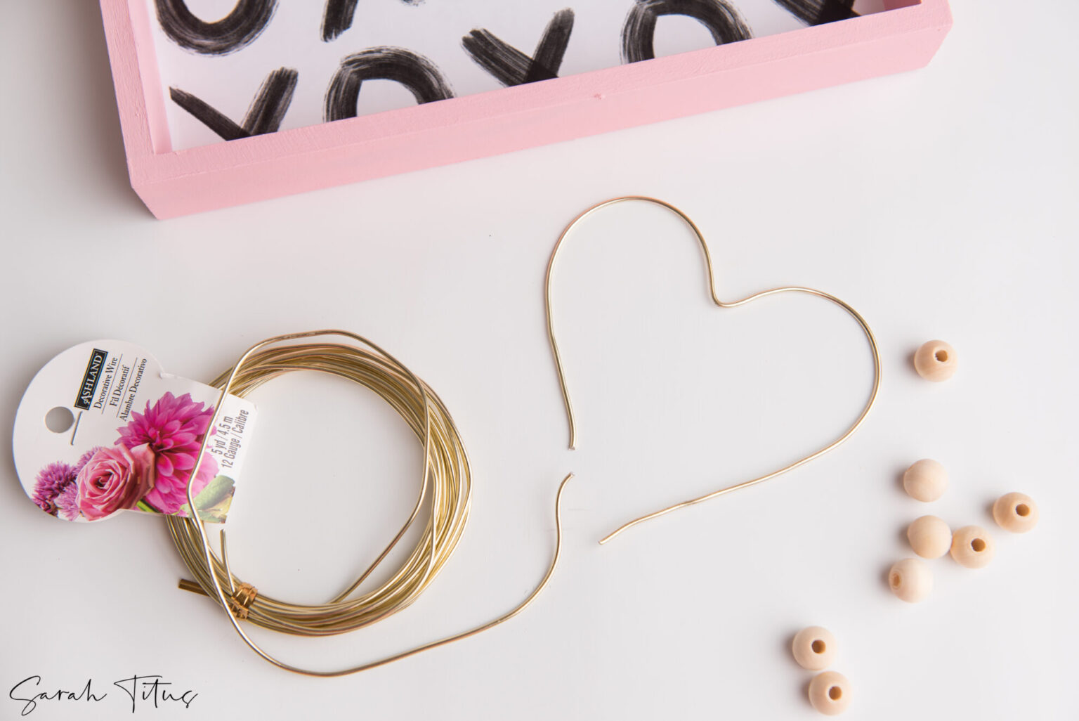 Cute DIY Valentine's Day Craft Tutorial With Printable - Sarah Titus