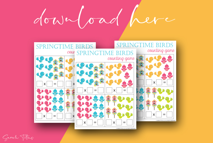 Cute Fun Math Games Multiplication Printables For Kids To Learn