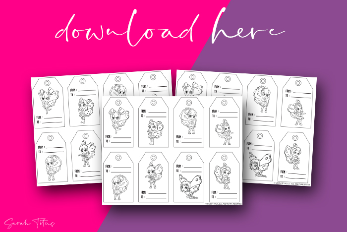 Cute Gift Tag Printables Free For You