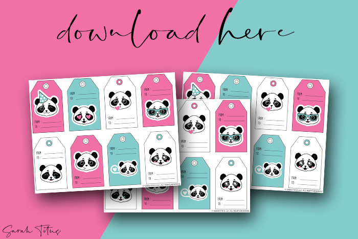 Cute Gift Tag Printables Free For You