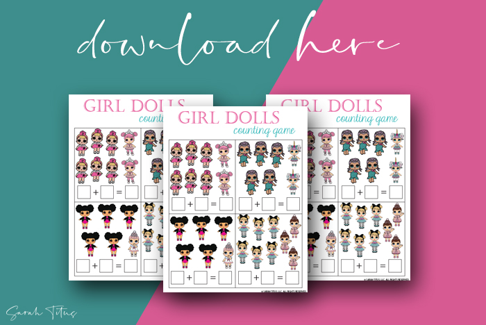 Cutest Art Addition Counting Math Worksheets Printables For Kids